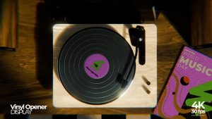 Videohive Vinyl Opener Openers template preview