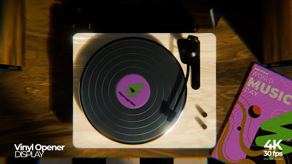 Videohive Vinyl Opener Openers template preview