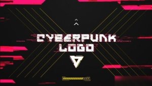 Videohive Cyberpunk Glitch Logo Reveal 45198189 Logo Stings template preview