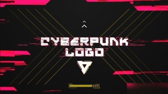 Videohive Cyberpunk Glitch Logo Reveal 45198189 Logo Stings template preview