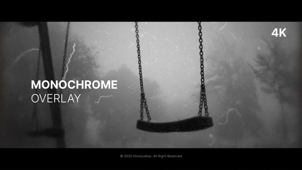 Videohive Monochrome Overlay Elements template preview