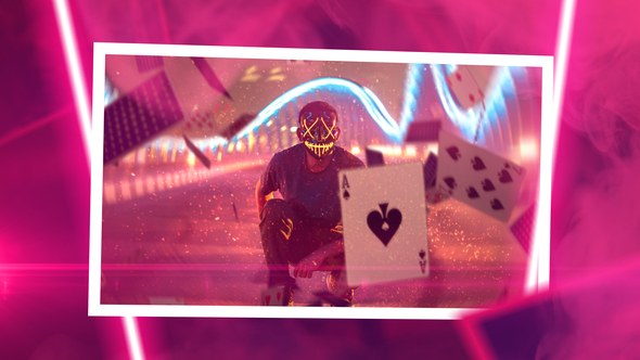Videohive Neon Slideshow Openers template preview
