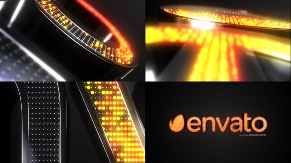 Videohive Neon Spheres Element 3D Opener Openers template preview