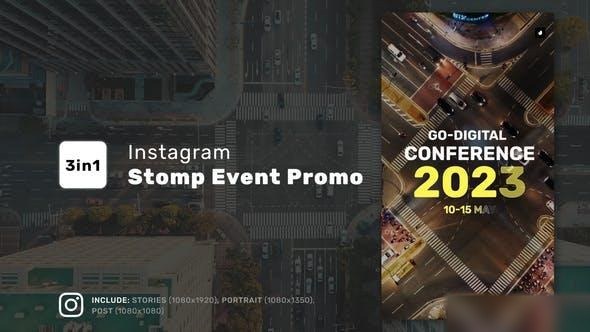 Videohive Instagram Stomp Event Promo Openers template preview