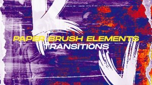 Paper Brush Elements Transitions | DR Elements template preview