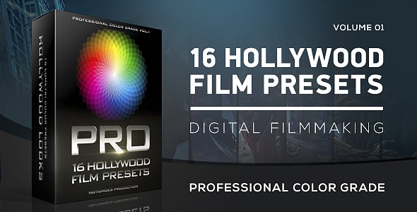 Videohive Hollywood Film Color Grading Openers template preview