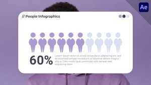 Videohive People Charts Infographics Infographics template preview