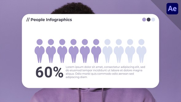 Videohive People Charts Infographics Infographics template preview