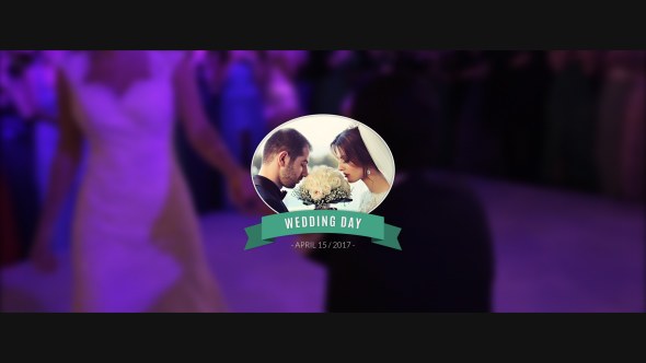 15 Wedding Titles Video Displays template preview