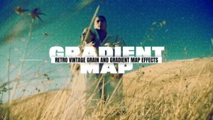Videohive Retro Vintage Grain And Gradient Map Effects for After Effects Elements template preview