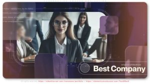 Videohive Corporation Awards Nomination Video Displays template preview