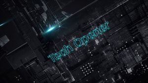 Tech Opener Video Displays template preview