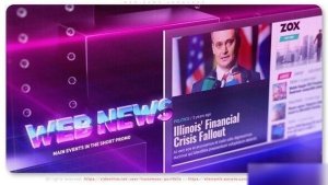 Videohive Web News Announce Openers template preview