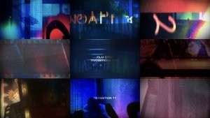 Videohive Old Film Strip Transitions Pack Elements template preview