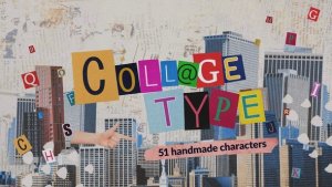 Videohive Collage Typeset Elements template preview