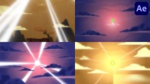 Videohive Logo Cartoon Animation for After Effects Logo Stings template preview