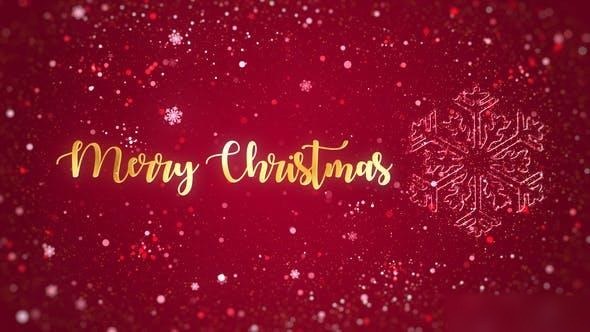 Videohive Christmas Wishes Opener 34925577 Openers template preview