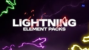 Videohive Lightning Element Pack Elements template preview