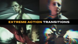 Videohive Extreme Action Transitions | After Effects Elements template preview