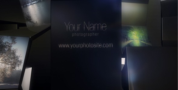 Videohive Photo Stripes Presentation Video Displays template preview