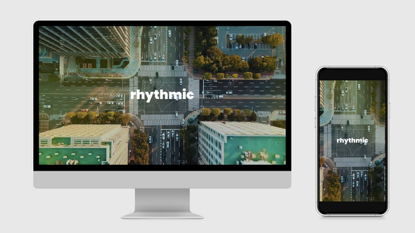 Videohive Fast Resizable Rhythmic Opener | Fast Multiscreen Intro Openers template preview