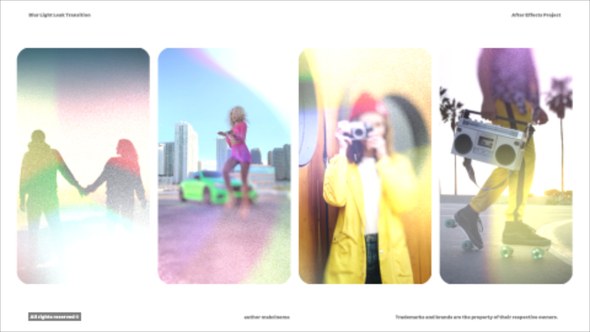Videohive Blur Transition - Light Leak Transition Elements template preview