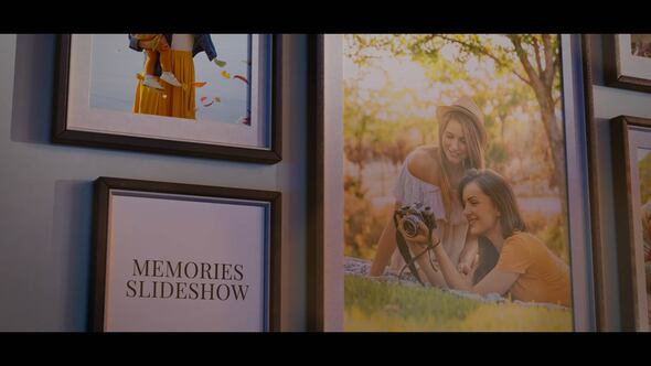Videohive 3D Memories Photo Slideshow Video Displays template preview