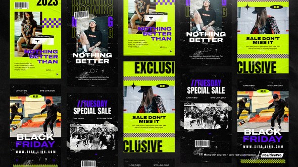 Videohive Social Media Instagram Stories 47645191 Product Promo template preview