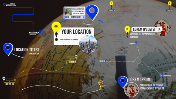 Videohive Location Titles 45776117 Elements template preview