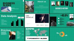 Corporate Slides | MOGRT Premiere Pro template preview