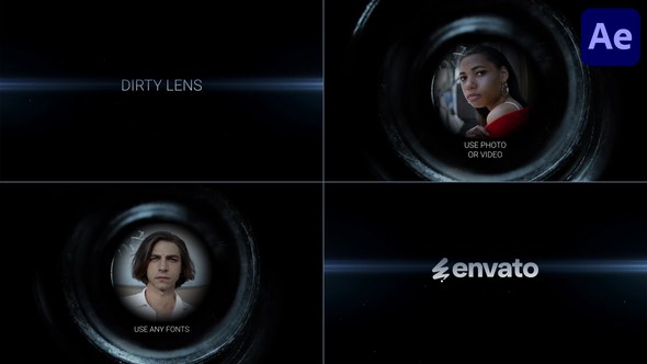 Videohive Dirty Lens for After Effects Openers template preview