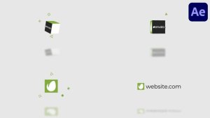 Videohive Flat Logo for After Effects Logo Stings template preview
