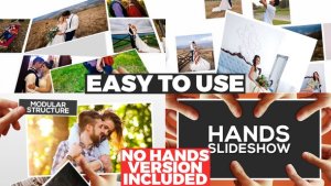 Mosaic Slideshow Video Displays template preview