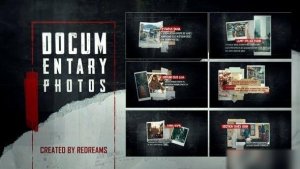 Videohive Documentary Photos v02 Openers template preview