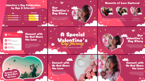 Videohive Valentines Day Typography Video Displays template preview