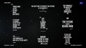 Videohive Quotes Titles 2.0 Titles template preview