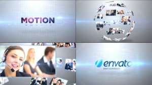 Videohive Corporate Business Logo Revealer Video Displays template preview