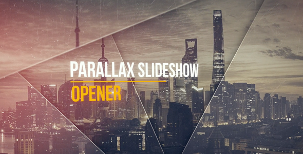 Videohive Parallax Slideshow 16636955 Openers template preview