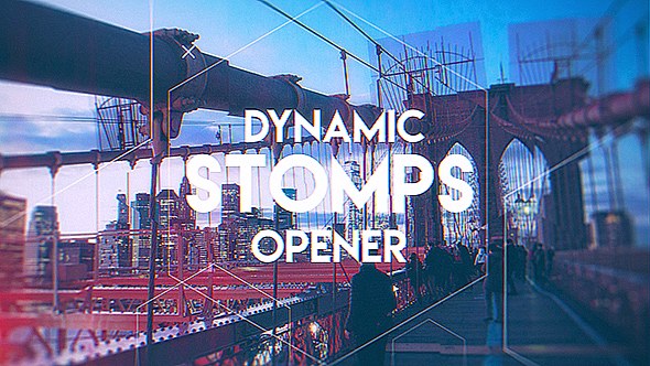 Videohive Dynamic Stomps Opener Openers template preview