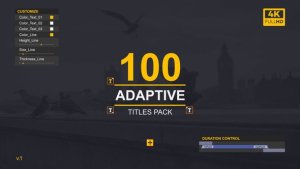 FontType | Adaptive Titles Pack Video Displays template preview