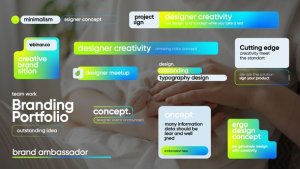 Videohive Colorful Lower Third Titles template preview