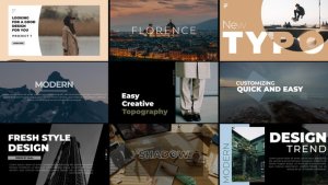 Videohive Typography Slide | After Effects Titles template preview
