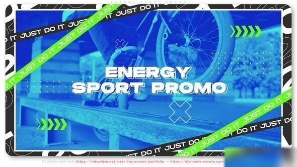 Videohive Energy Sport Promo | Bicycle Openers template preview
