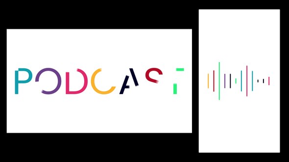 Videohive Logo Podcast Elements template preview