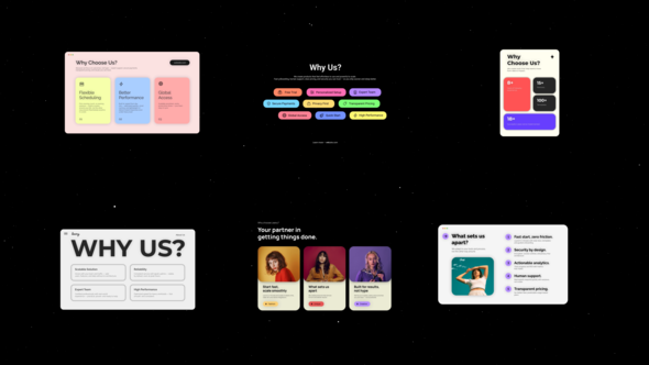 Videohive Why Choose Us Titles template preview