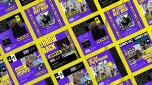 Videohive Hosea Hypebeast Posts Product Promo template preview