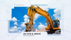 Videohive Construction Site Promo 44506742 Video Displays template preview