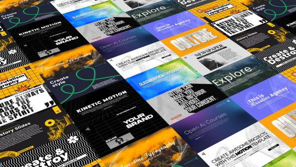 Videohive Creative Typography 50887966 Titles template preview