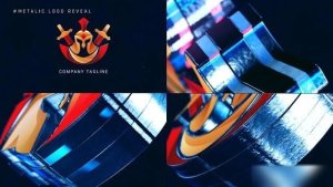 Videohive Metallic Logo Reveal/Metall Logo Opener Openers template preview