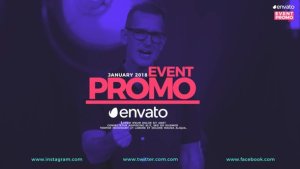 Event Promo Video Displays template preview